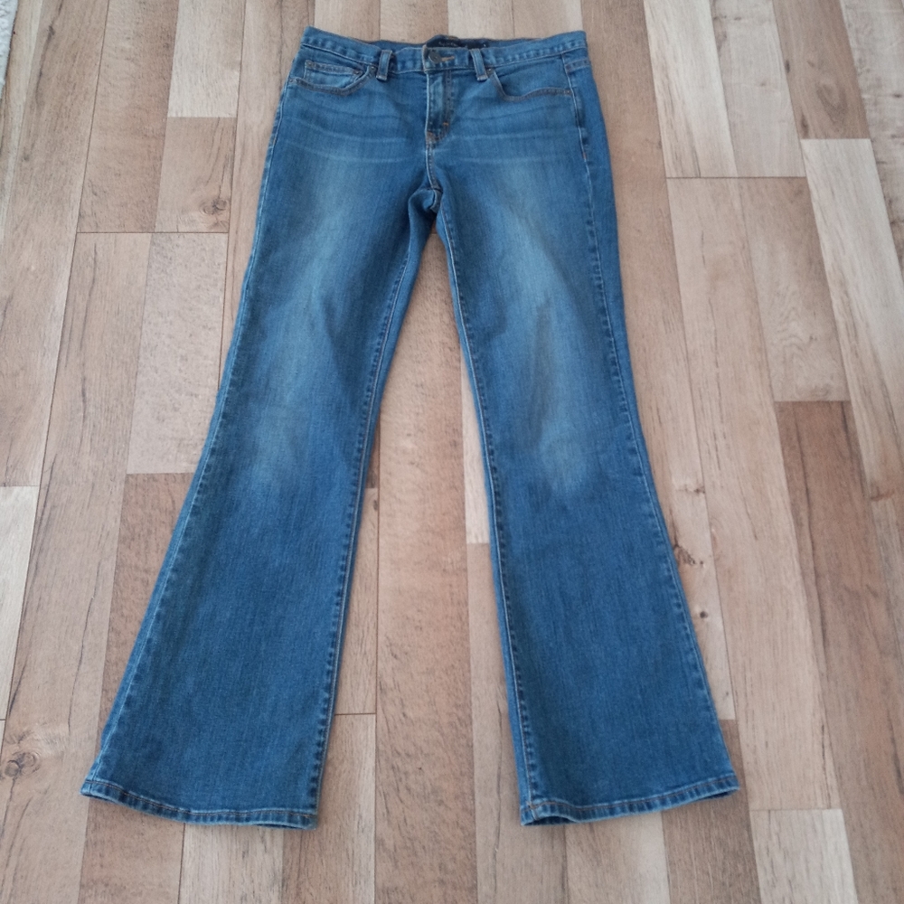 Calvin Klein Womens Size 8 Mid-Rise Flare Leg Jeans EUC